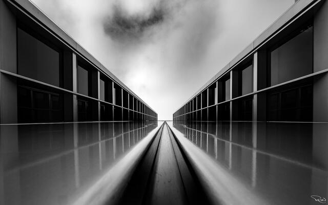 Infrared Architecture Photography